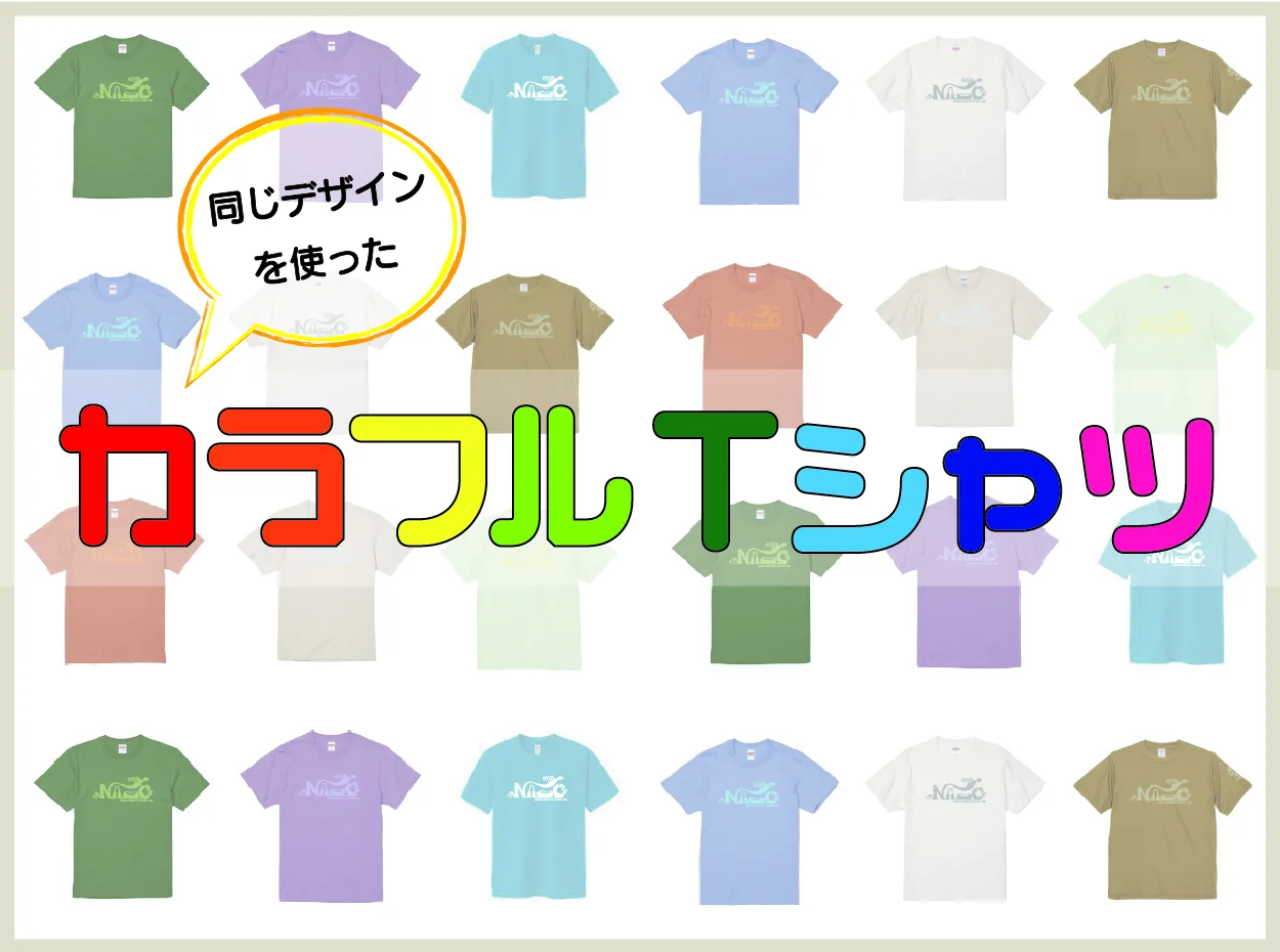 こだわりのカラフルなイベント用Ｔシャツ　栃木県　日光市　　ＮＡＯＫ様　宇都宮市　ルフェステ